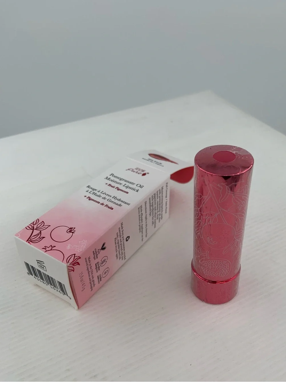 NWT NIB Fruit Pigmented® Pomegranate Oil Moisturizing Lipstick
